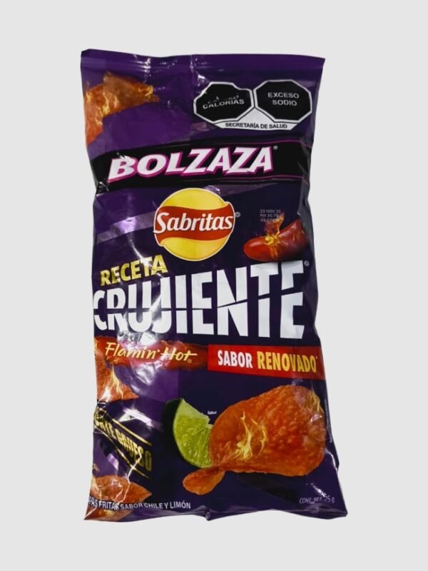 Bolzaza Receta Crujiente Flaming Hot 75g