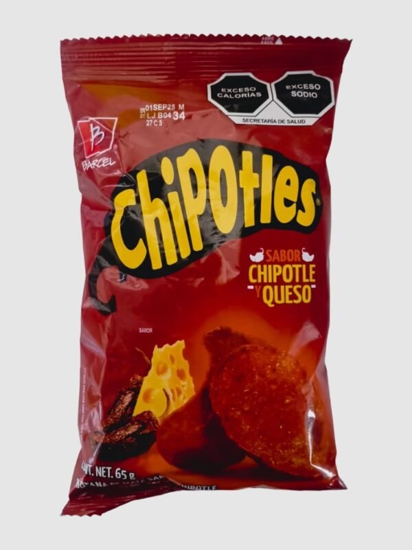 Chipotles Sabor Chipotle y Queso De 65g