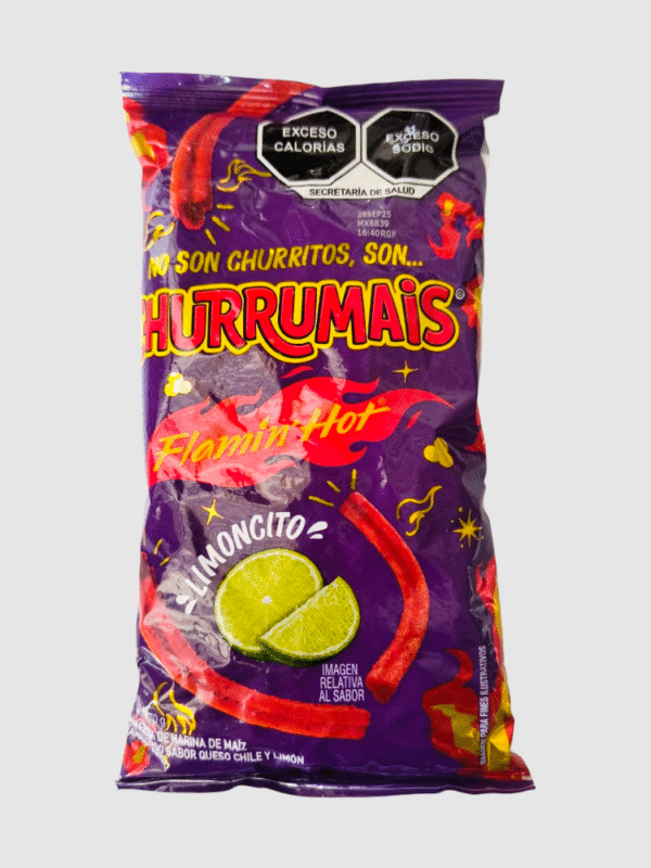 Churrumais Flamin Hot Limoncito 70g
