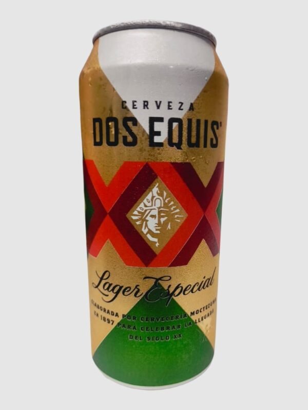 Lata Cerveza Dos Equis XX Lager Especial 473ml