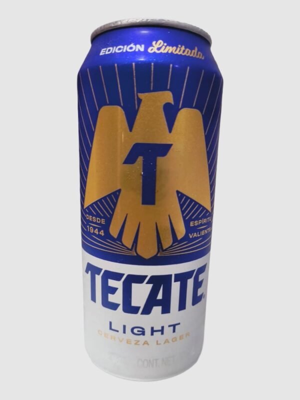 Lata Tecate Light Cerveza Lager De 473ml
