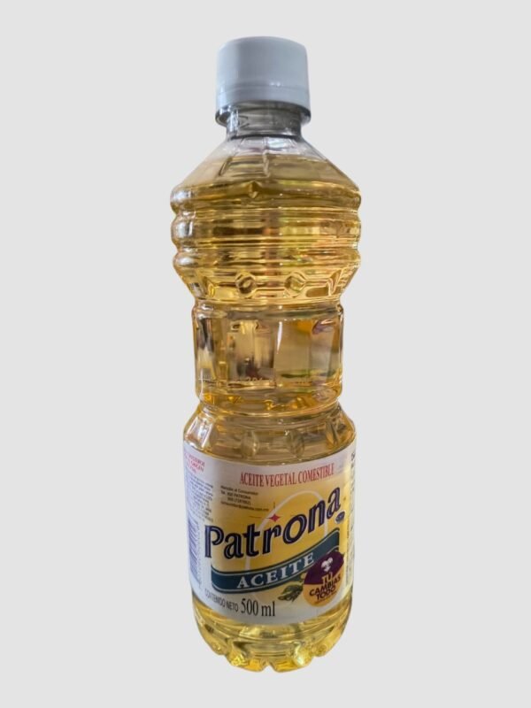 Aceite vegetal comestible Patrona De 500ml