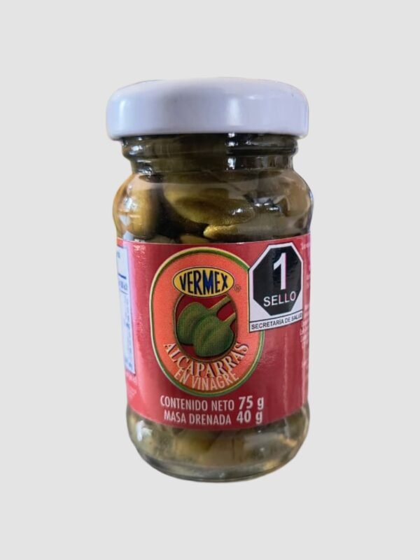 Alcaparras en vinagre vermex De 75g