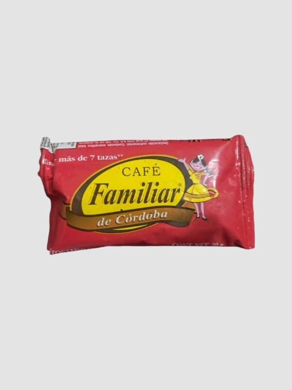 Cafe tostado y molido Familiar De 20g