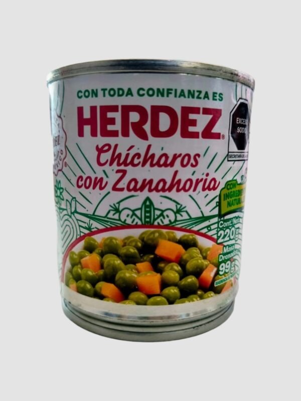 Chicharos Con Zanahoria Herdez De 220g