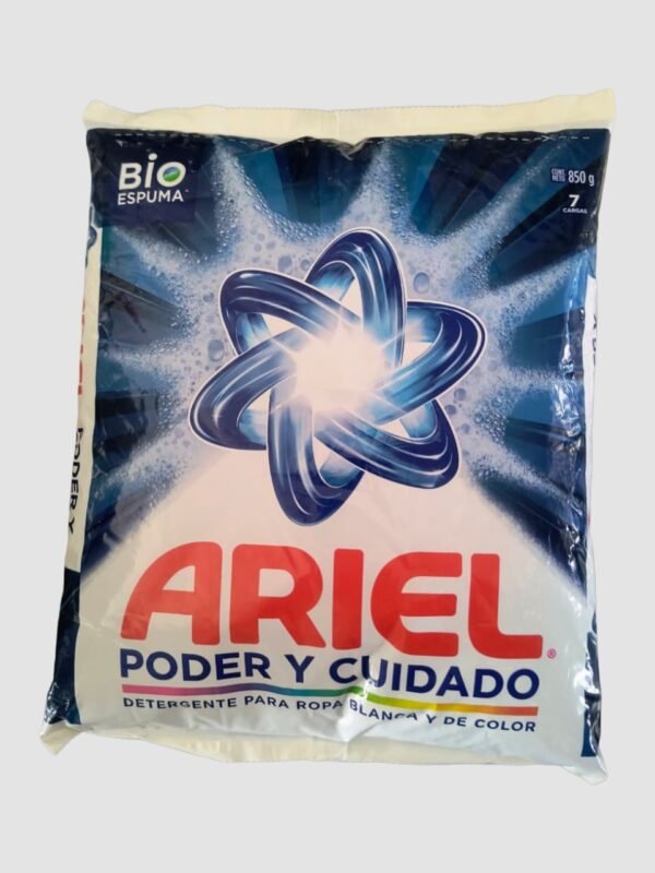 Detergente en polvo Ariel Doble Poder  De 850g